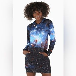 Blackmilk Blue Galaxy Slouchy